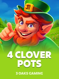 4 Clover Pots by 3 Oaks Gaming on Roobet Slots