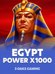 Egypt Power x1000 by 3 Oaks Gaming on Roobet Slots