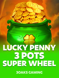Lucky Penny 3 Pots: Super Wheel by 3 Oaks Gaming on Roobet Slots