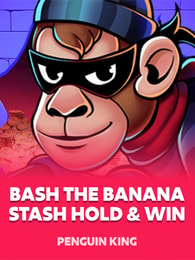 Bash the Banana Stash: Hold and Win by Penguin King on Roobet Slots