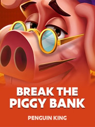 Break The Piggy Bank by Penguin King on Roobet Slots