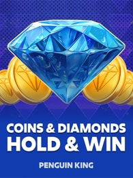 Coins & Diamonds: Hold and Win by Penguin King on Roobet Slots