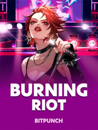 Burning Riot by Bitpunch on Roobet Slots