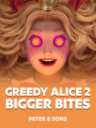 Greedy Alice 2: Bigger Bites by Peter & Sons on Roobet Slots