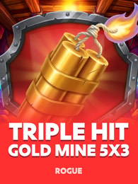 Triple Hit Gold Mine 5x3 by Rogue on Roobet Slots