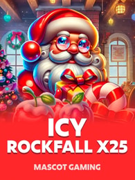 Icy Rockfall x25 by Mascot Gaming on Roobet Slots