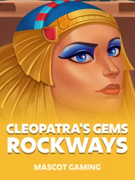 Cleopatra's Gems Rockways by Mascot Gaming on Roobet Slots