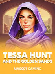Tessa Hunt and the Golden Sands by Mascot Gaming on Roobet Slots