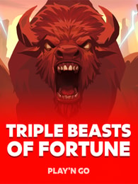 Triple Beasts of Fortune by Play'n Go on Roobet Slots