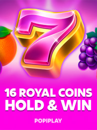 16 Royal Coins: Hold & Win by Popiplay on Roobet Slots