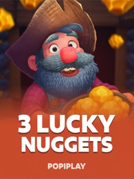 3 Lucky Nuggets by Popiplay on Roobet Slots