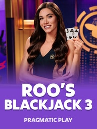 Roo's Blackjack 3 by Pragmatic Play on Roobet Blackjack