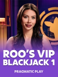 Roo's VIP Blackjack 1 by Pragmatic Play on Roobet Blackjack