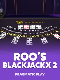 Roobet BlackjackX 2 by Pragmatic Play on Roobet Blackjack
