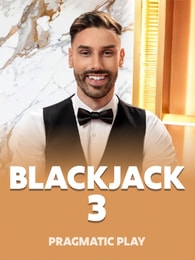 Blackjack 3 by Pragmatic Play on Roobet Blackjack