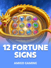 12 Fortune Signs by Amigo Gaming on Roobet Slots