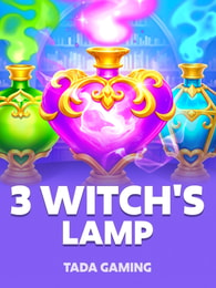 3 Witch's Lamp by TaDa Gaming on Roobet Slots