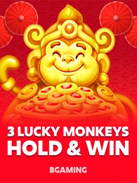 3 Lucky Monkeys Hold & Win by BGaming on Roobet Slots