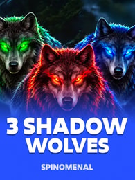 3 Shadow Wolves by Spinomenal on Roobet Slots