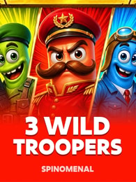 3 Wild Troopers by Spinomenal on Roobet Slots