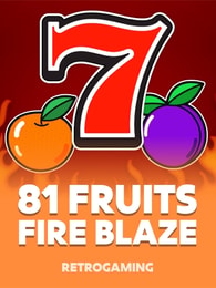 81 Fruits Fire Blaze by Retrogaming on Roobet Slots