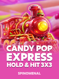 Candy Pop Express - Hold & Hit 3x3 by Spinomenal on Roobet Slots