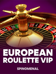 European Roulette VIP by Spinomenal on Roobet Roulette