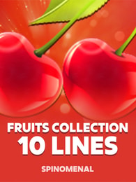 Fruits Collection 10 Lines by Spinomenal on Roobet Slots