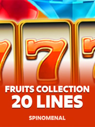 Fruits Collection 20 Lines by Spinomenal on Roobet Slots