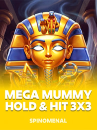 Mega Mummy - Hold & Hit 3x3 by Spinomenal on Roobet Slots