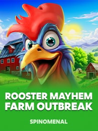 Rooster Mayhem - Farm Outbreak by Spinomenal on Roobet Slots