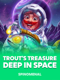 Trout's Treasure - Deep In Space by Spinomenal on Roobet Slots