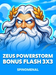 Zeus Powerstorm - Bonus Flash 3x3 by Spinomenal on Roobet Slots