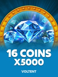 16 Coins x5000 by VoltEnt on Roobet Slots