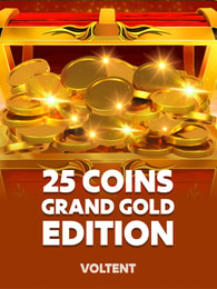 25 Coins Grand Gold Edition by VoltEnt on Roobet Slots