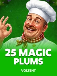 25 Magic Plums by VoltEnt on Roobet Slots
