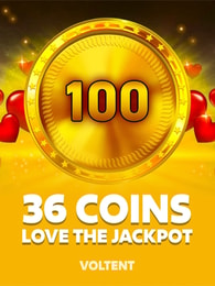 36 Coins Love the Jackpot by VoltEnt on Roobet Slots