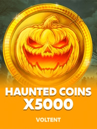 Haunted Coins x5000 by VoltEnt on Roobet Slots