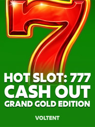 Hot Slot: 777 Cash Out Grand Gold Edition by VoltEnt on Roobet Slots