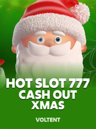 Hot Slot: 777 Cash Out Xmas by VoltEnt on Roobet Slots