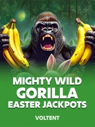 Mighty Wild: Gorilla Easter Jackpots by VoltEnt on Roobet Slots