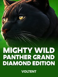 Mighty Wild: Panther Grand Diamond Edition by VoltEnt on Roobet Slots