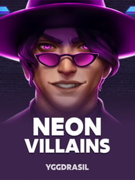 Neon Villains by Yggdrasil on Roobet Slots