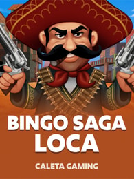 Bingo Saga Loca by Caleta Gaming on Roobet Lottery
