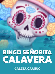 Bingo Señorita Calavera by Caleta Gaming on Roobet Lottery