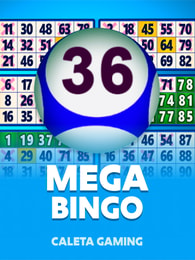 Mega Bingo by Caleta Gaming on Roobet Lottery
