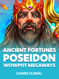 Ancient Fortunes: Poseidon WOWPOT Megaways  by Games Global on Roobet Slots