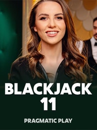 Blackjack 11 by Pragmatic Play on Roobet Blackjack