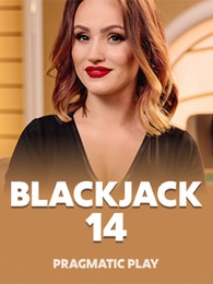 Blackjack 14 by Pragmatic Play on Roobet Blackjack