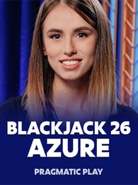 Blackjack 26 - Azure by Pragmatic Play on Roobet Blackjack